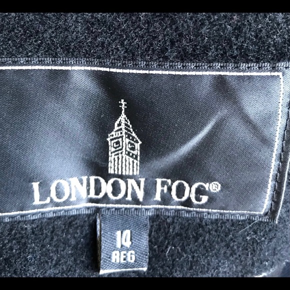 London Fog Mink-Trimmed Wool Coat - Picture 10 of 14